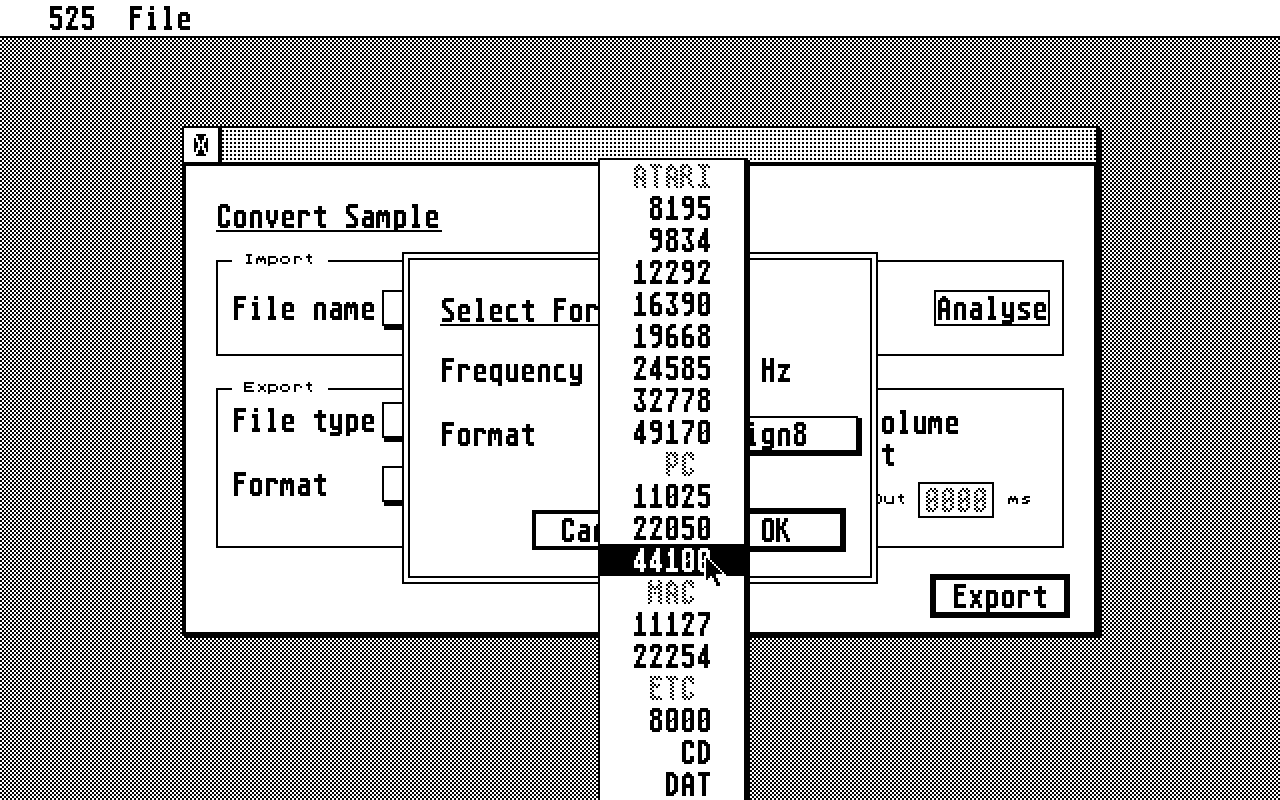 525 - Five to Five atari screenshot